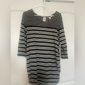Striped maternity top